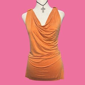 Diesel Women's Tangerine Draped Blouse